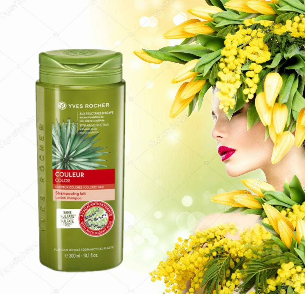 

Шампунь-Лосьон Защита и Блеск Окрашенных Волос, 300 мл Ив Роше