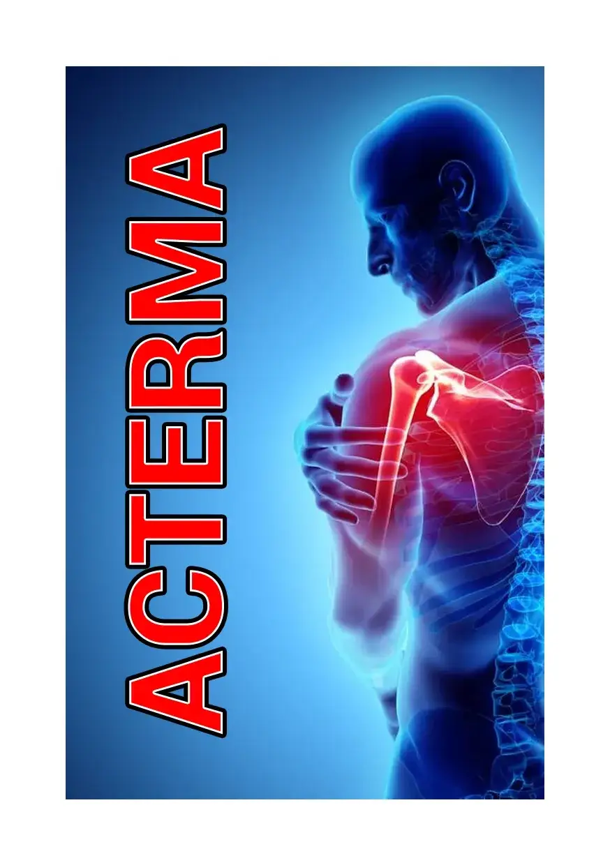 

Acterma (Актерма)- капсулы для суставов