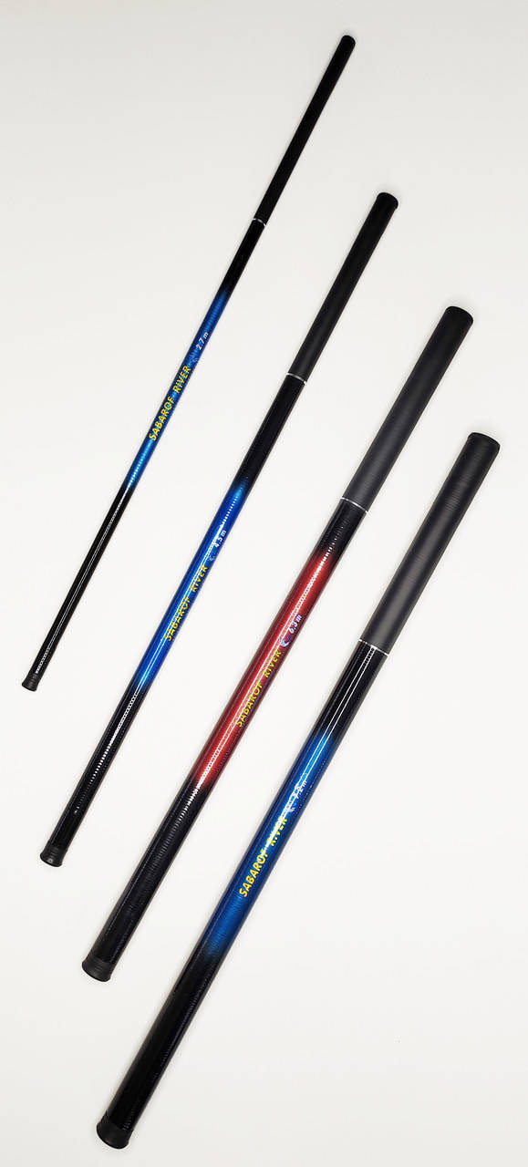 

Маховая укороченная удочка Sabarof river 6.3m