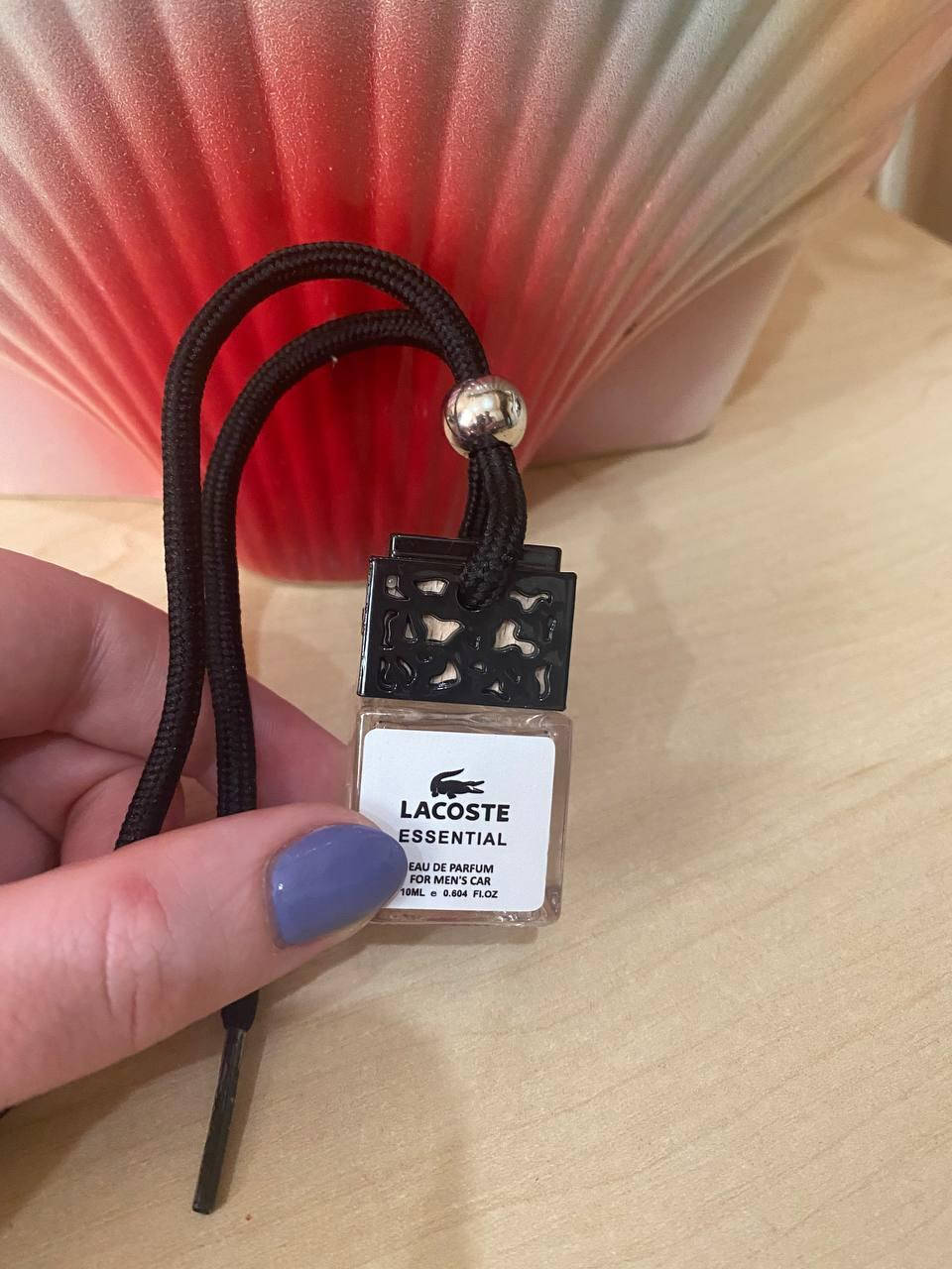 

АРОМАТИЗАТОР в авто Lacoste Essential мужской парфюм в авто, пахучка, освежитель