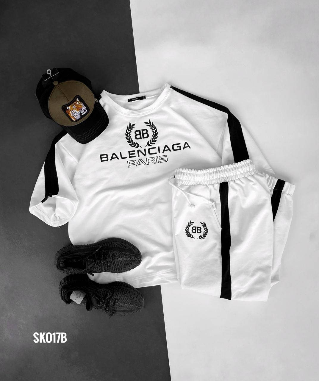 

Мужской спортивный костюм BALENCIAGA, Белый