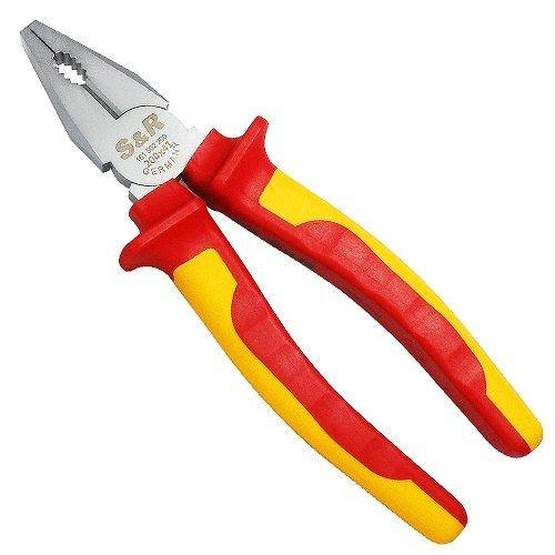 

Плоскогубцы S&R 200 мм комбинированные 1000 V 161502200