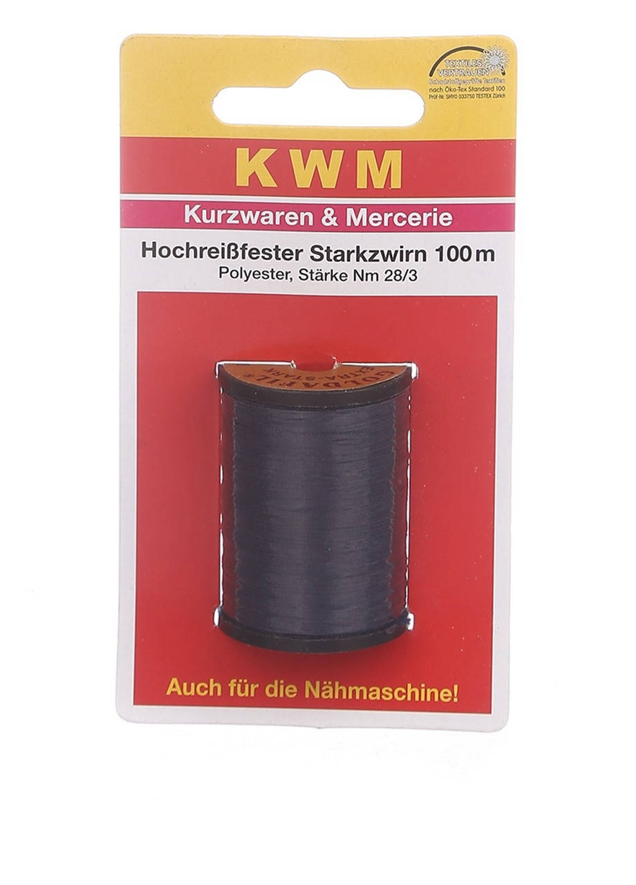 

Нить для шитья 100 м KWM - темно синий K03-110082