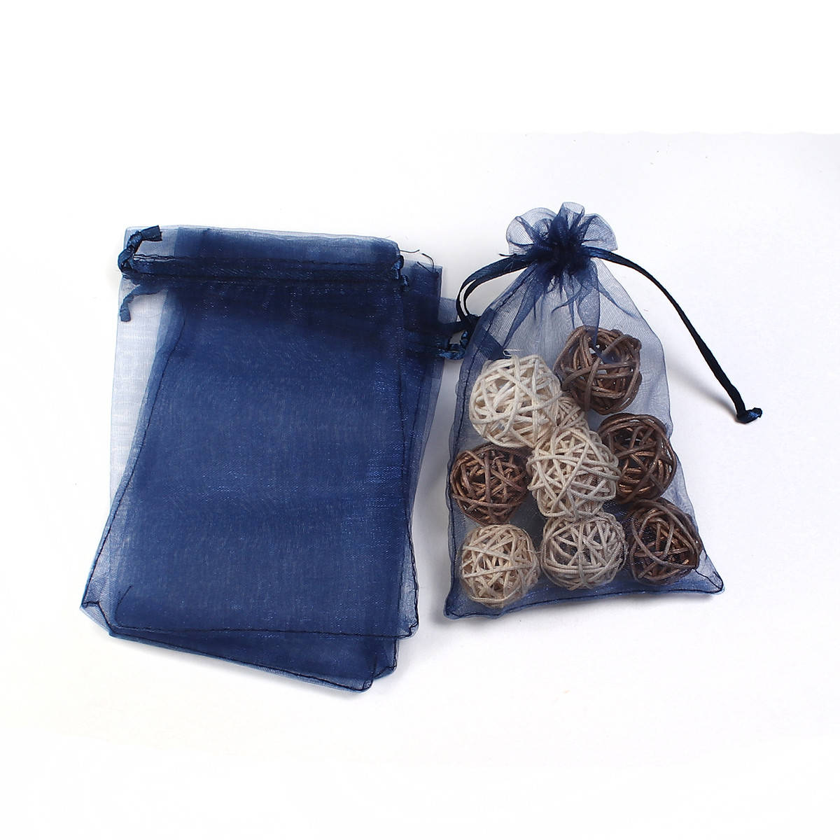 

Упаковка, Мешочек, Материал - органза, Цвет: Синий, 15 см x 10 см