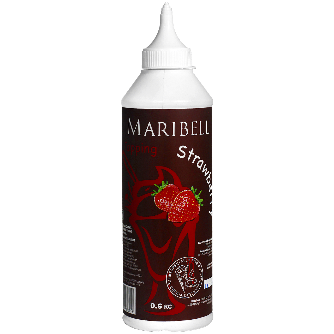 

Топпинг Maribell «Клубника» 600 мл