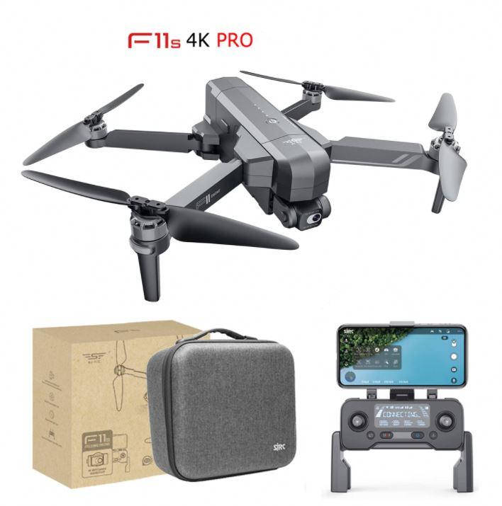 

Квадрокоптер F11s 4K pro 3км GPS 2-х осевая камера EIS 26мин