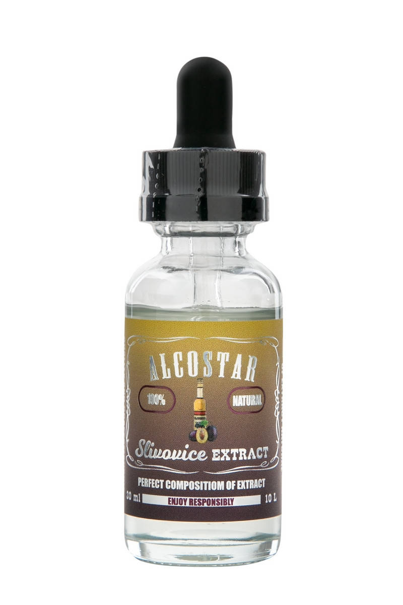 

Натуральная эссенция Alcostar Slivovice (Сливовица), 30 мл