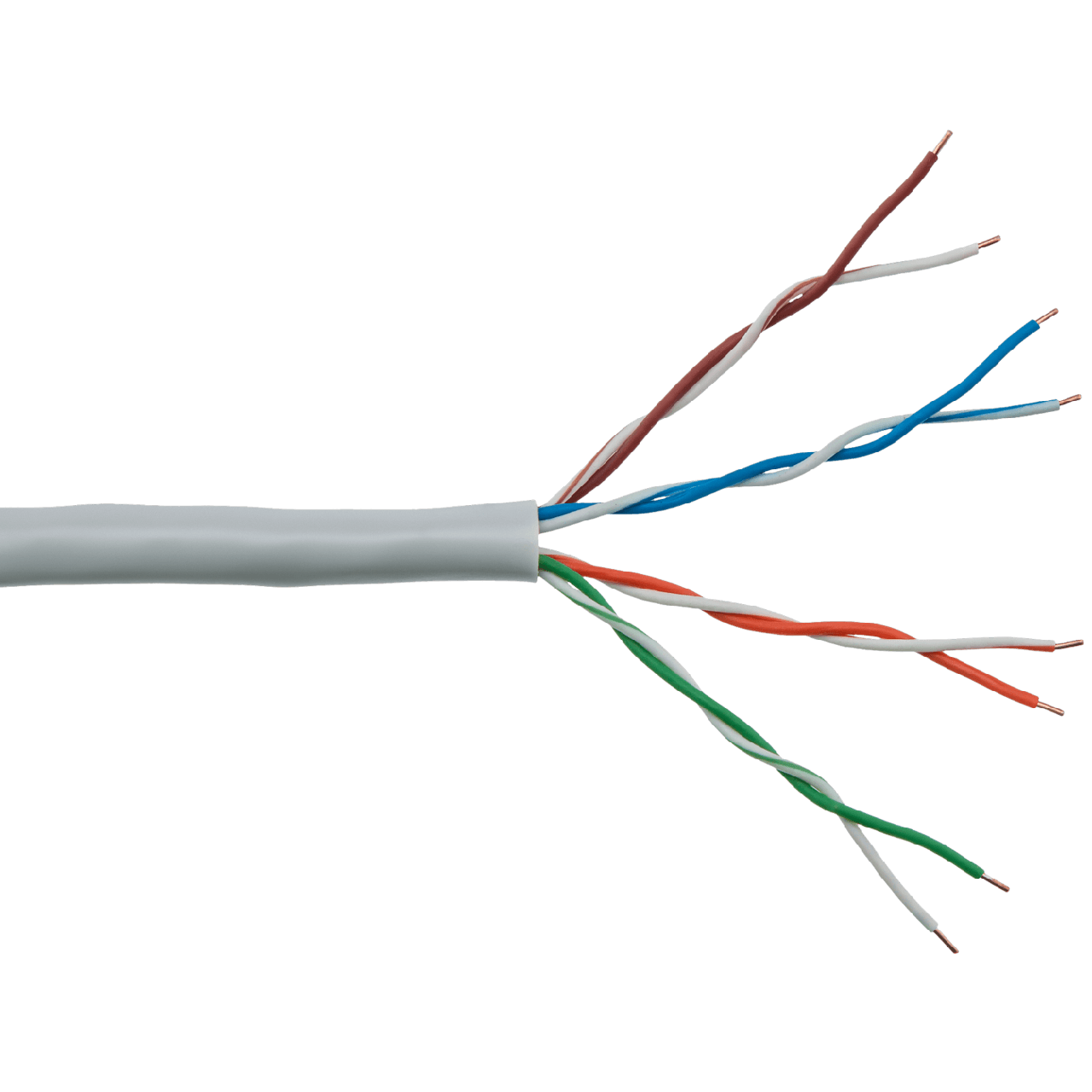 

Кабель біметал Cat. 5e UTP 4x2x0.50mm. CCA 305м. для внутрішньої прокладки