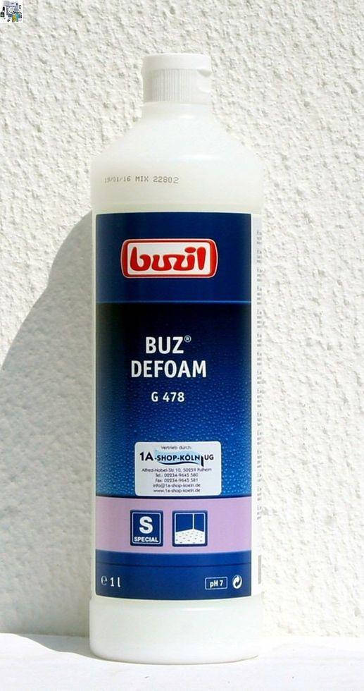 

Пеногаситель для пылесосов BUZIL G 478 Buz Defoam, 1 л