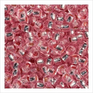 

350-10/0-08273 Бісер Чехія (блискучий, рожевий)