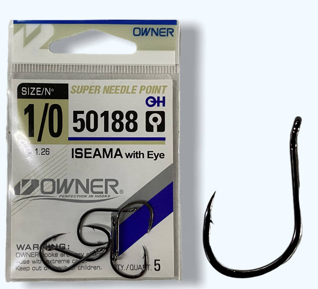 

Крючки OWNER 50188 Iseama with Eye