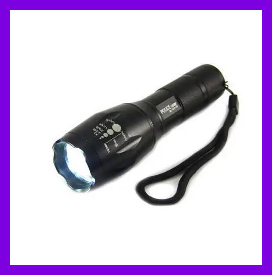 

Фонарик тактический POLICE 158000W BL-1831-T6, ручной фонарь аккумуляторный, Sbm