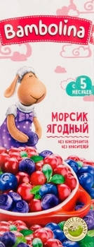 

Детский сок Bambolina (Бамболино) 200мл от Морсик