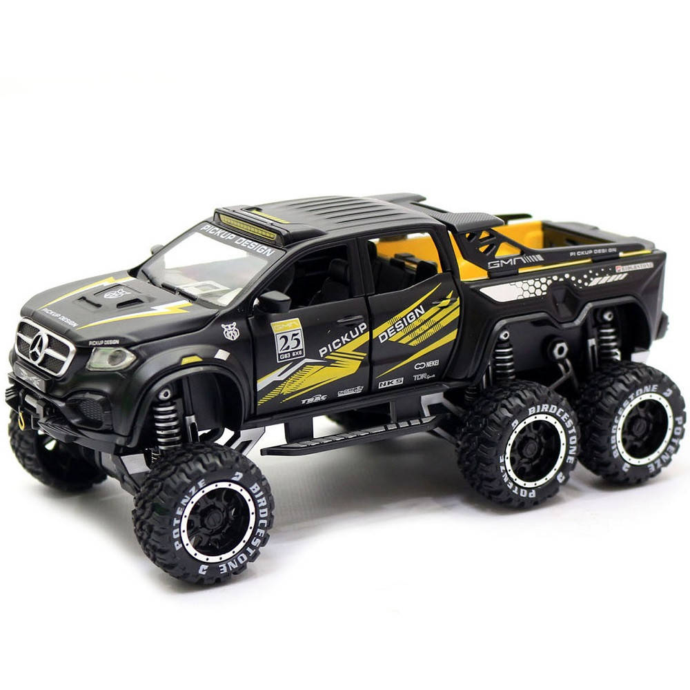 

Детская Игрушка Машинка Металлическая Mercedes-Benz AMG X-Class 6x6, Черный