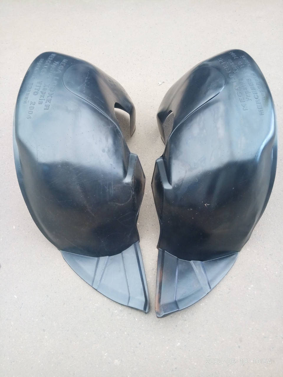 

Подкрылки Mercedes Vito II (2003-2014) W639 2шт (передние)