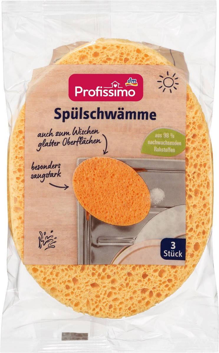 

Profissimo Spülschwämme Zellulose губки универсальные целлюлозные 3 шт.