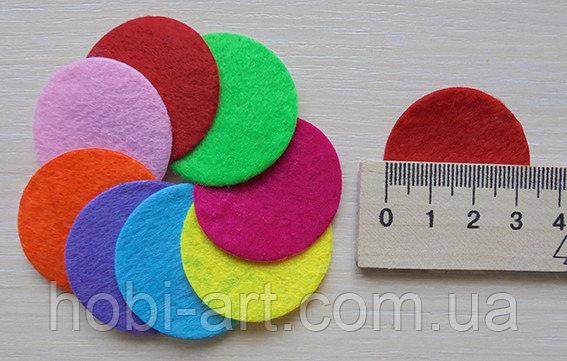 

Фетрові кружечки "мікс" 3,5см (8шт)