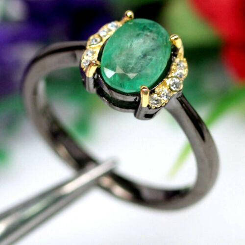 

Серебряное кольцо с изумрудом, 2754КЦИ