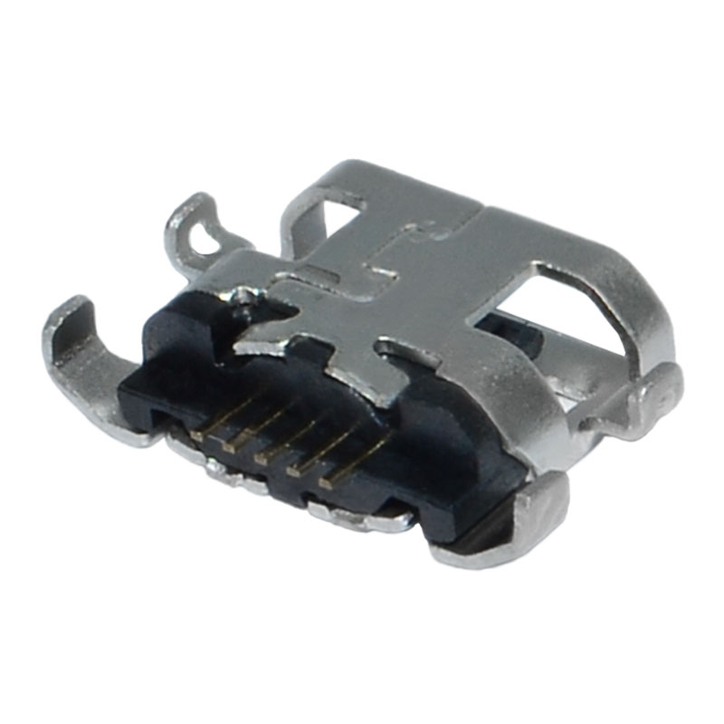 

Γнездо miϲro USB 5pin в вырез на плате