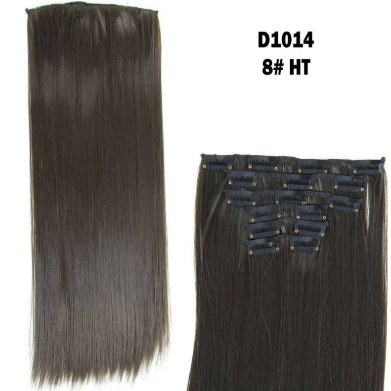 

Волосы на заколках (трессы) X-pression Трессы 8 коричневые 6 шт.