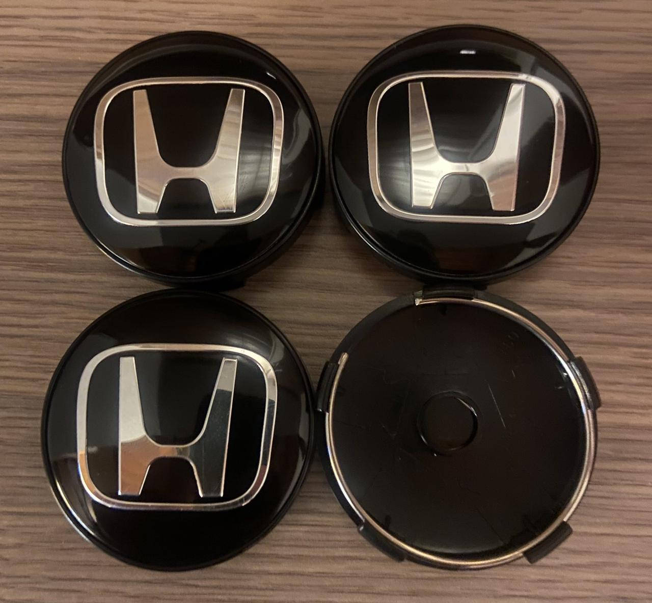 

Колпачки Honda 60мм 56мм черные хром