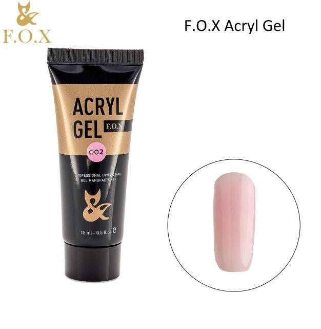 

Акригель F.O.X Acryl Gel 002 (Нежно-розовый)