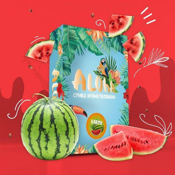 

Смесь на основе яблока Aloha - Арбуз