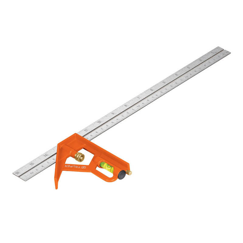 

Кутник, комбінований, 410мм нерж. сталь Truper ECT-16