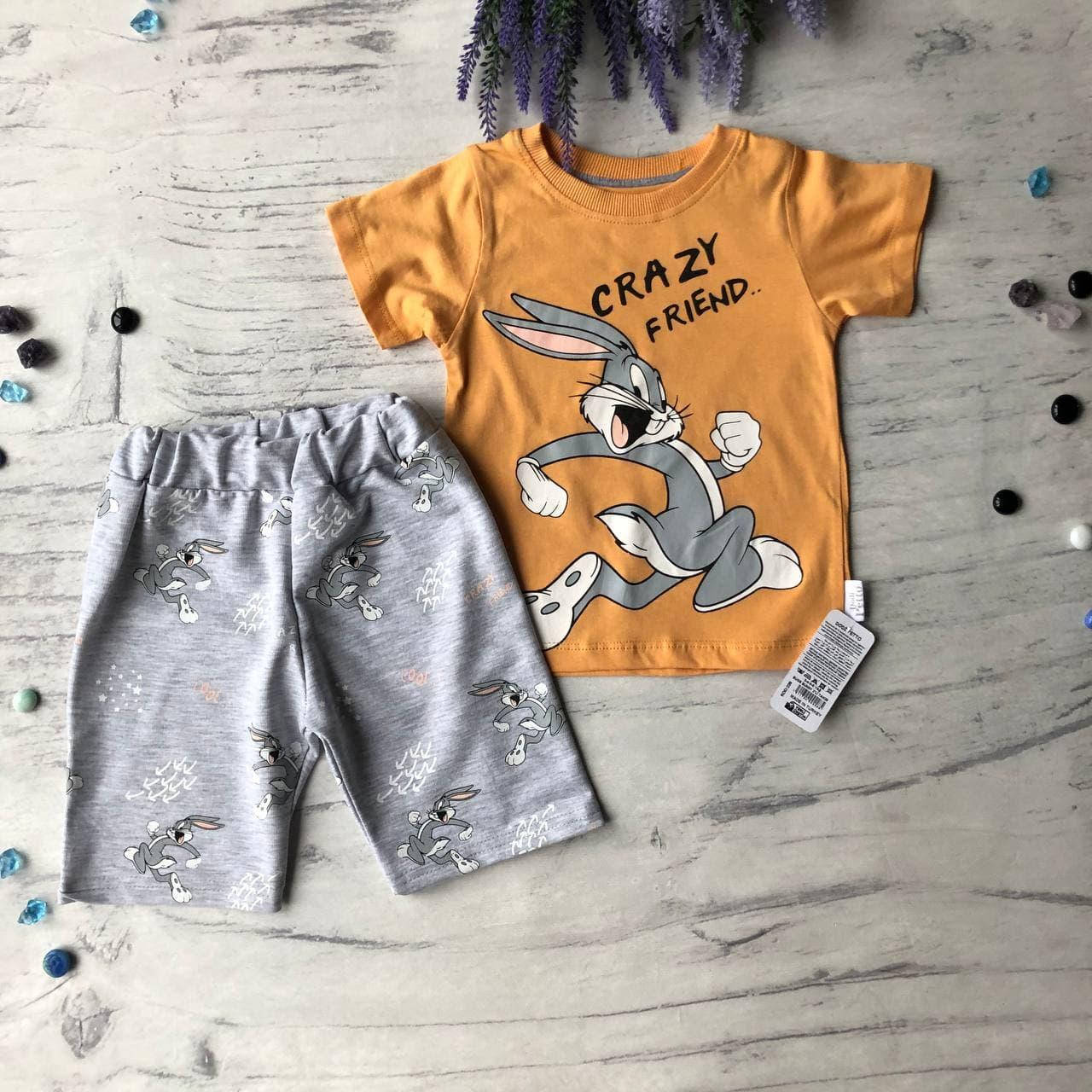 

Летний костюм на мальчика 851.Размер 116 см