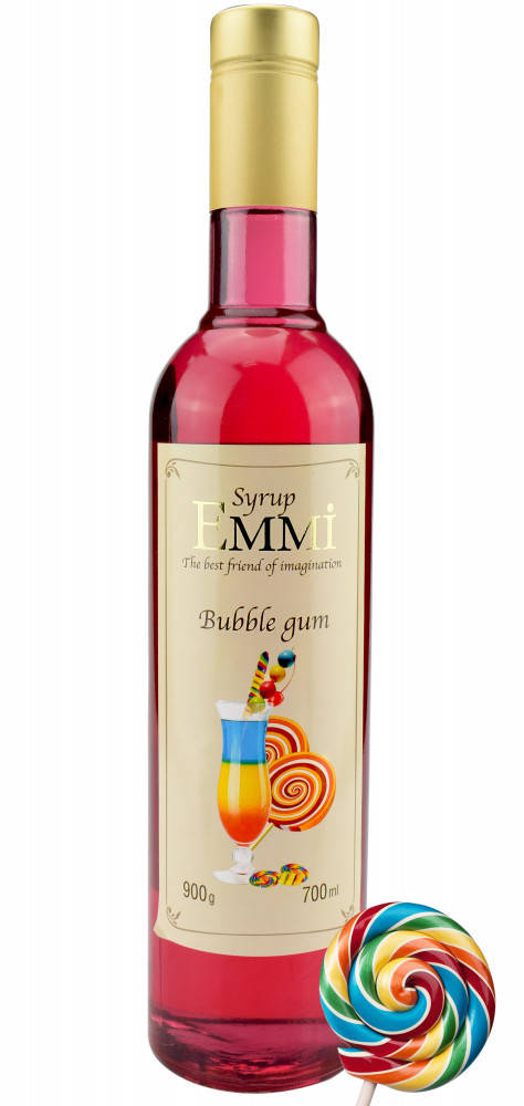 

Сироп тм ЕММІ 700 мл Бабл-Гам для коктейлей