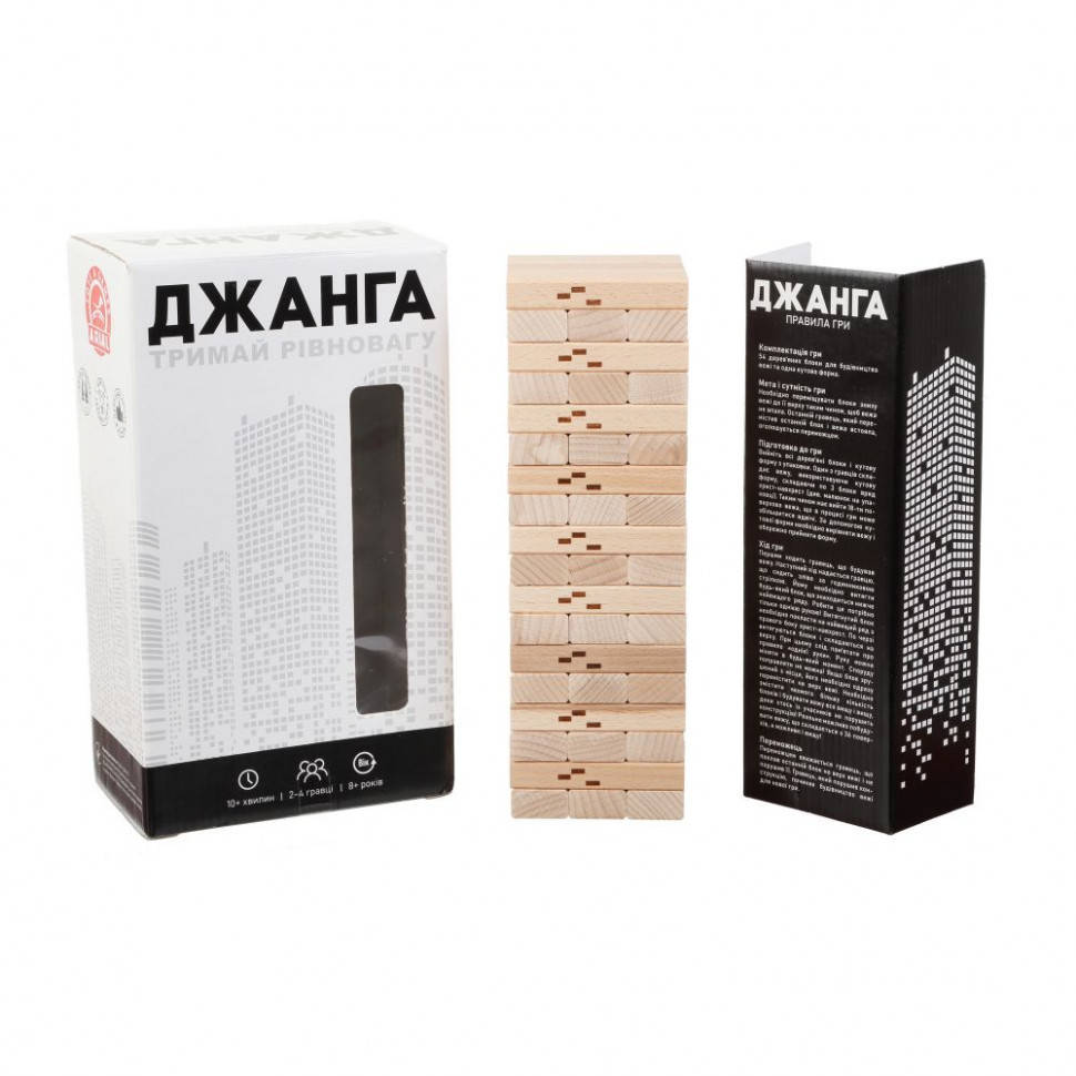 

Lb Настольная игра Джанга Arial 910015, 54 блока