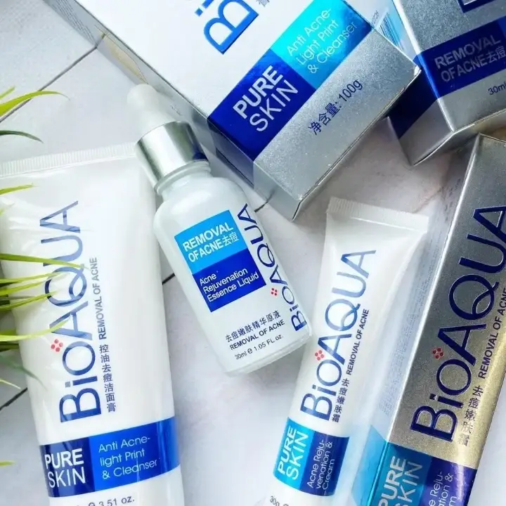 

Набор для проблемной кожи Bioaqua PURE SKIN (крем,пенка,сыворотка, тканевая маска) (от 14 лет)