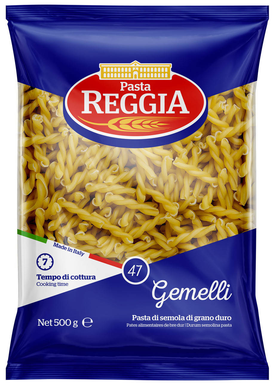 

Макарони Reggia Gemelli №47 500 гр.