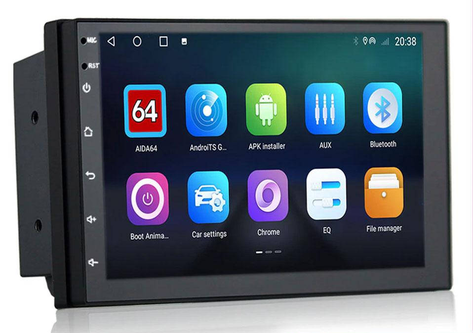 

Автомагнитола мультимедийная CarPlay 0788 7" IPS, Android 9, 16Gb, 1GB, WiFi,GPS,USB,MP3, BT до 50см