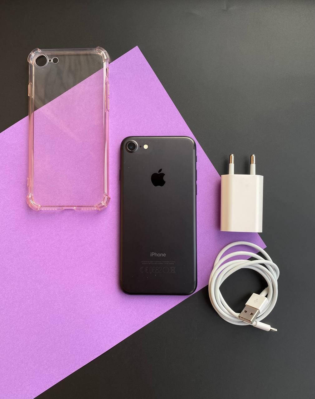

IPhone 7 128gb Black Matt | 100% акб