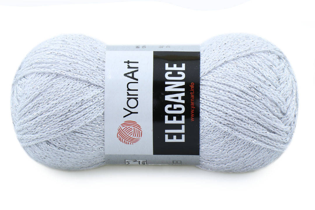 

YarnArt Elegance, Жемчужный №101, Белый
