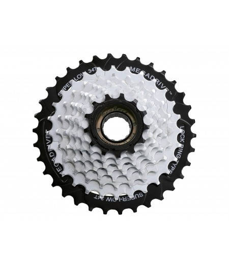 

Трещотка инд. SUN RACE M56 8S, 13-34T, Zinc+Black