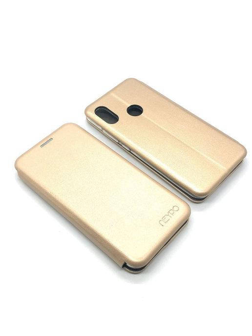 

Чехол книжка Xiaomi Mi A2 Lite Золотистый цвет \ чехол-книга сяоми Ми А2 лайт магнитная есть отдел для карты