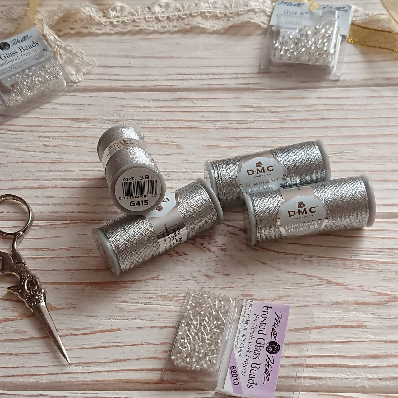 

Нитки Diamant Grande DMC G415