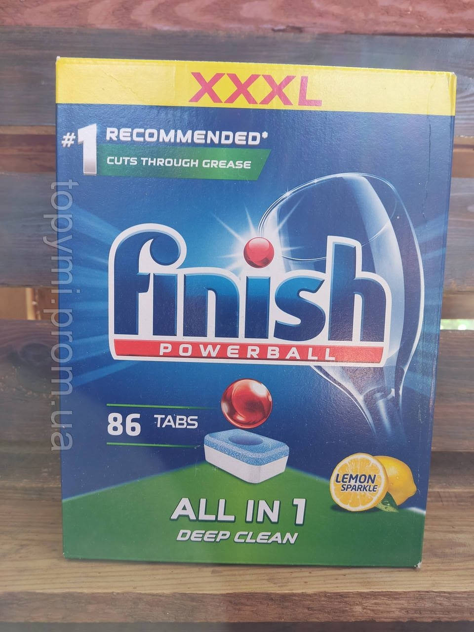 

Таблетки Finish all in 1 86 штук. Німеччина