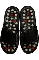 

Рефлекторні масажні тапочки FOOT MASSAGE SLIPPER + коробка