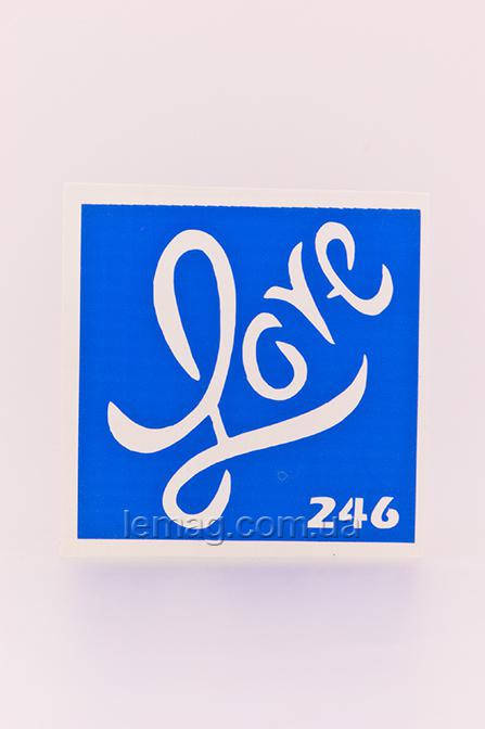 

Boni Kasel Трафарет для био тату 6x6 см - 246, 1 шт