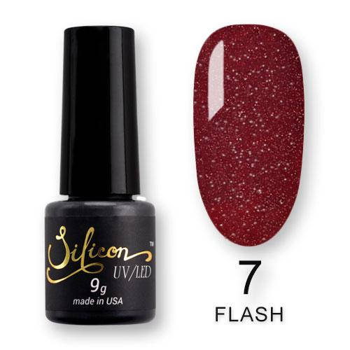 

Гель-лак Silicon Flash № 07 светоотражающий, 9 мл