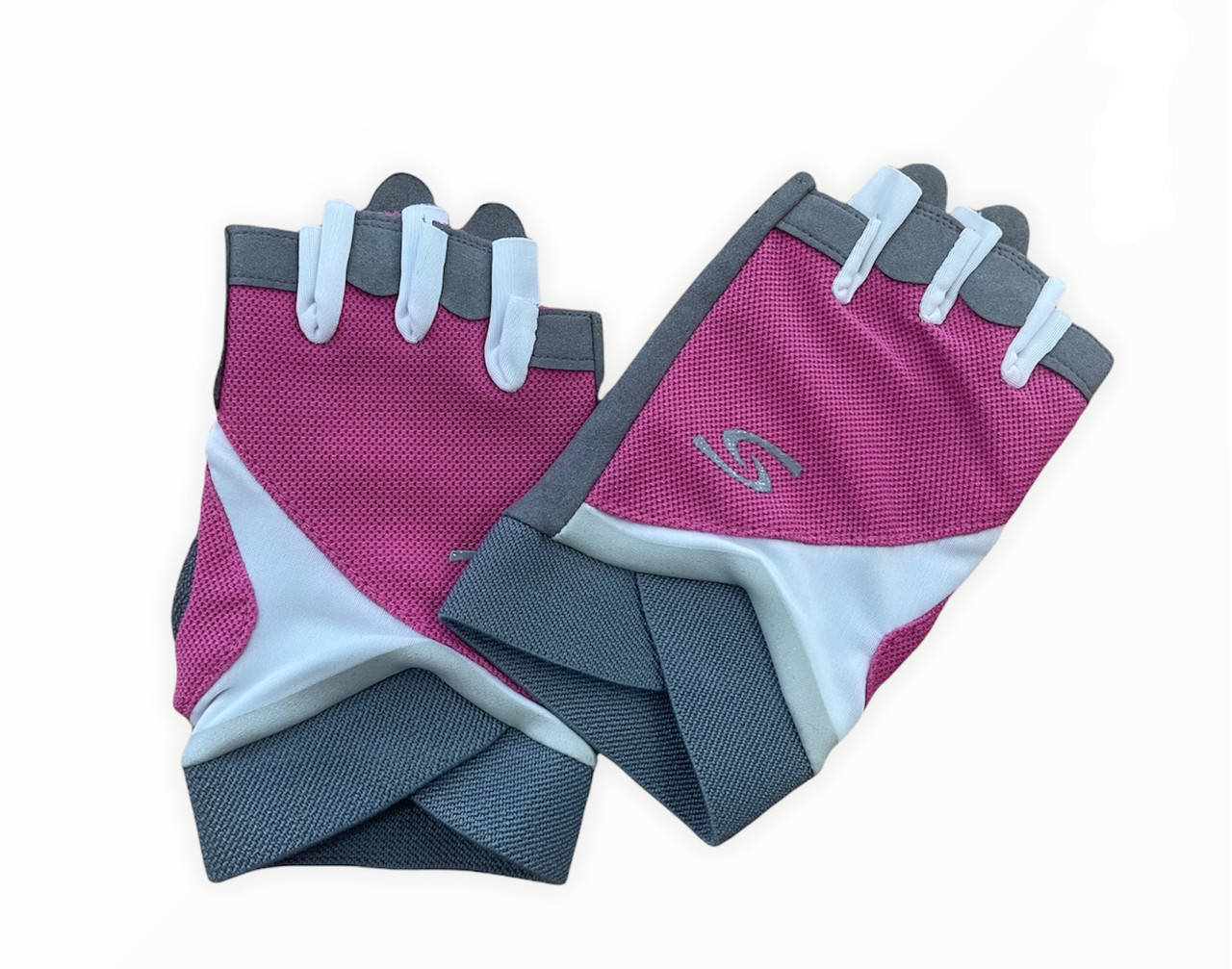 

Перчатки для фитнеса и спорта Visl женские S pink gray