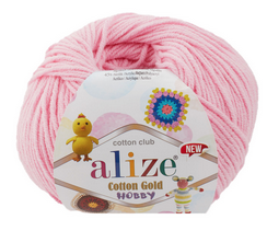 

Пряжа Cotton gold hobby new-518, Розовый