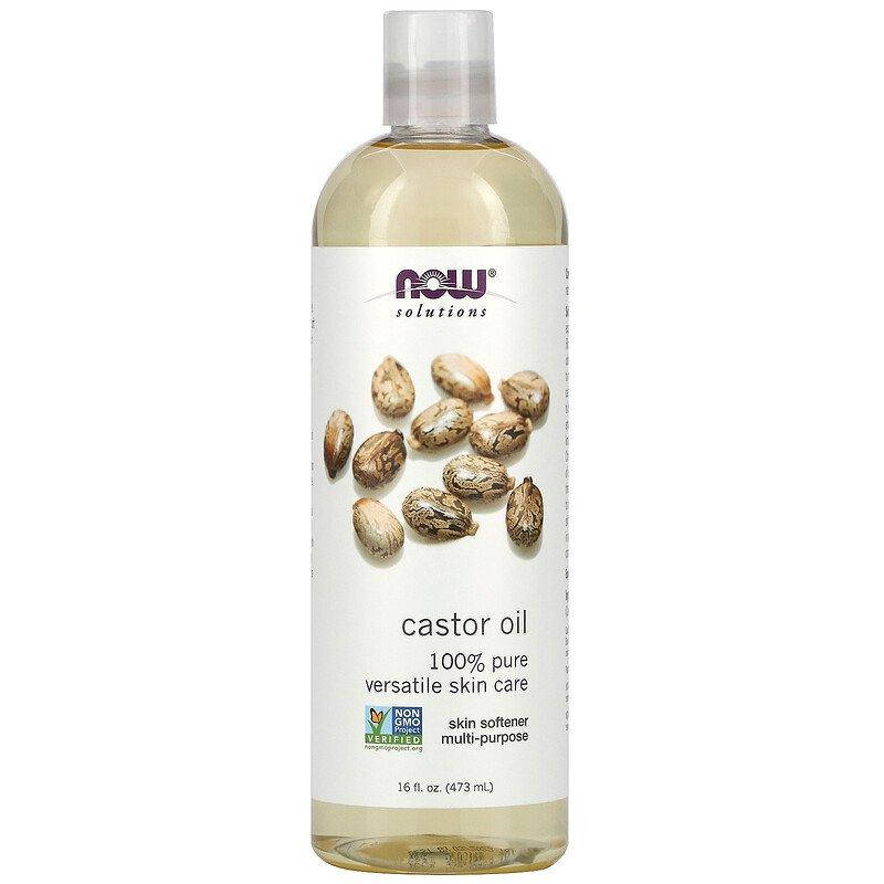 

Касторовое масло, Now Foods, 473 мл.