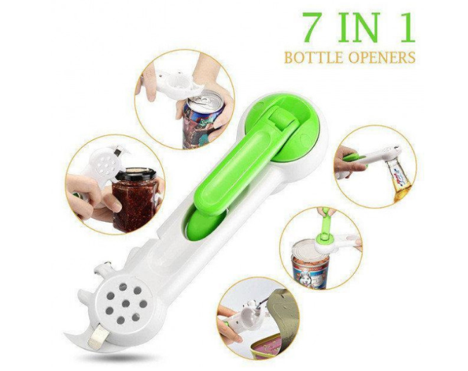 

Открывашка консервный нож 8 в 1 Kitchen CanDo механическая, открывалки, универсальный консервный нож