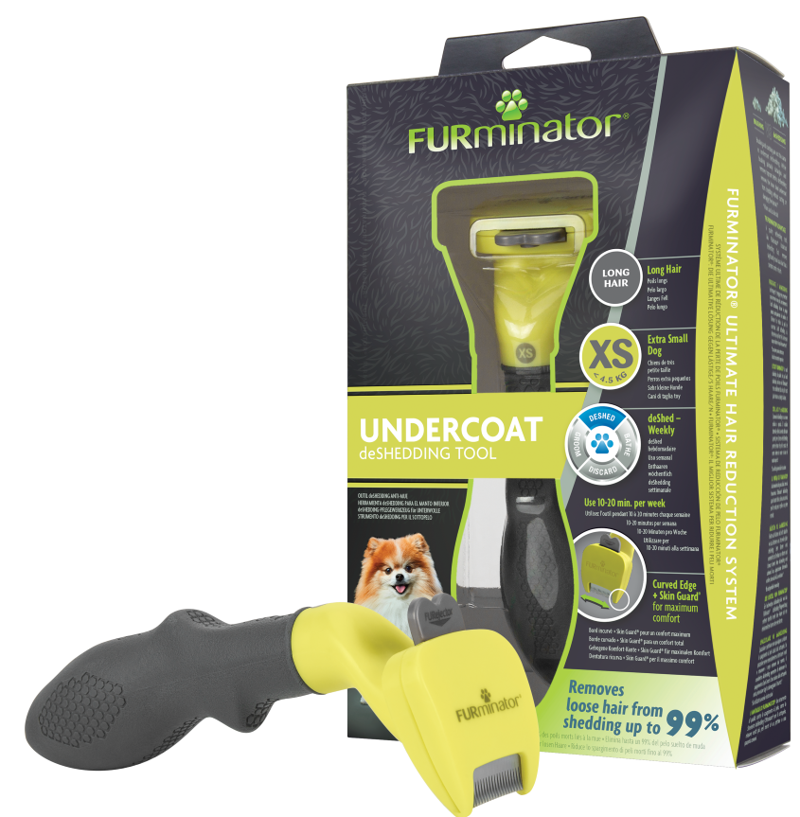 

Furminator Long Hair XS для длинношерстных собак мини пород