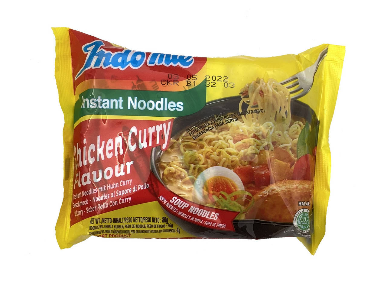 

Лапша быстрого приготовления Карри с курицей Indomie 80 г