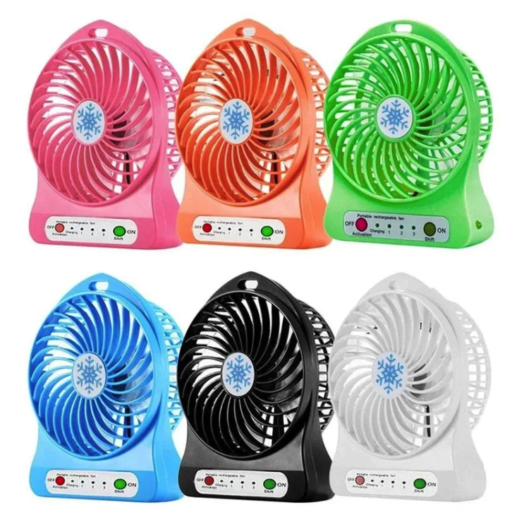 

Портативный USB мини-вентилятор с аккумулятором Portable Mini Fan (настольный)